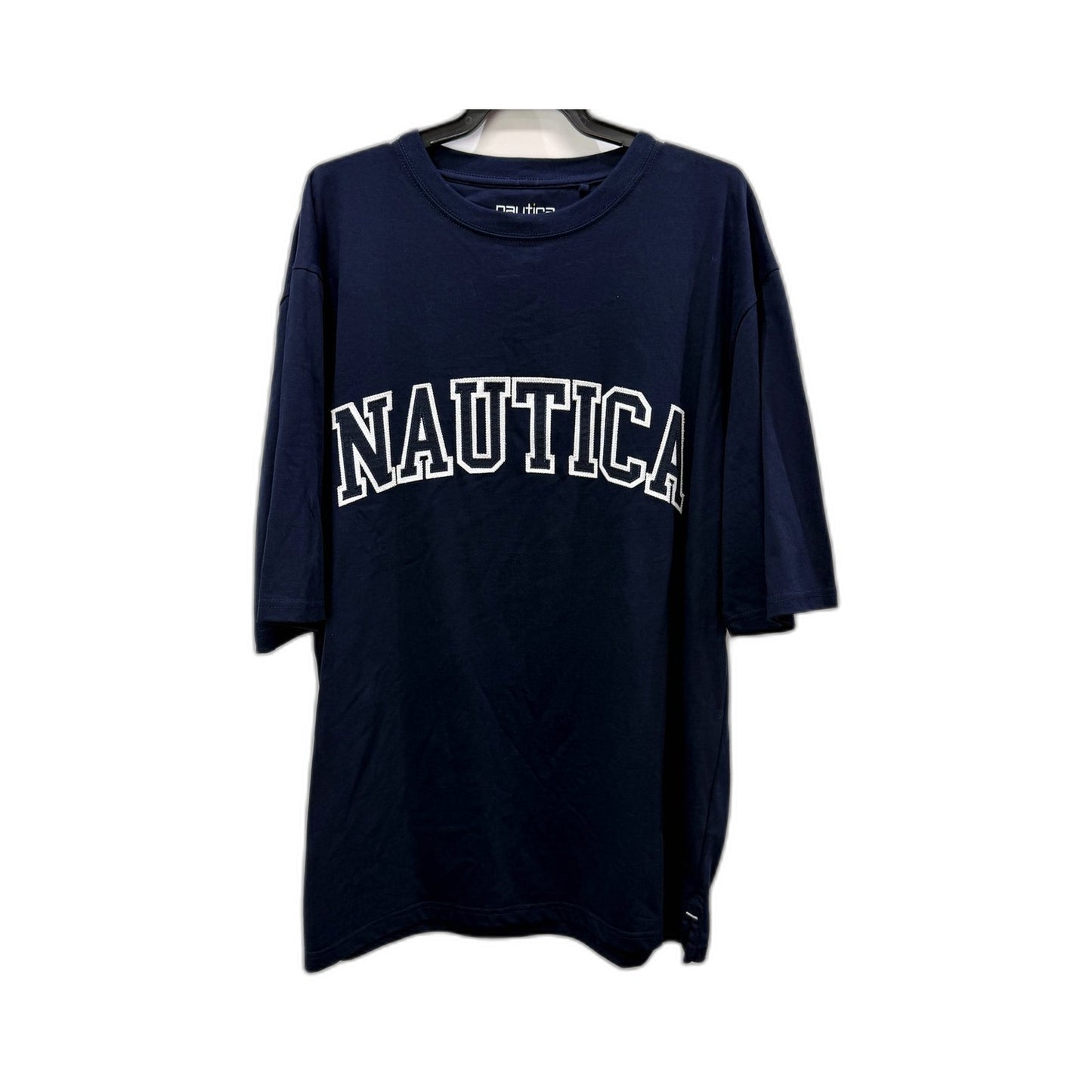Nautica Mens Japan Arch Pigment Tee Navy 100% Cotton Casual T-Shirt Size XL NEW