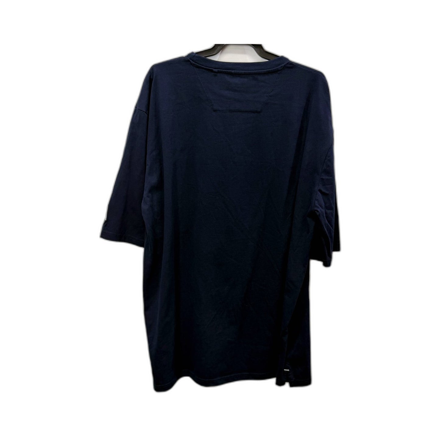 Nautica Mens Japan Arch Pigment Tee Navy 100% Cotton Casual T-Shirt Size XL NEW