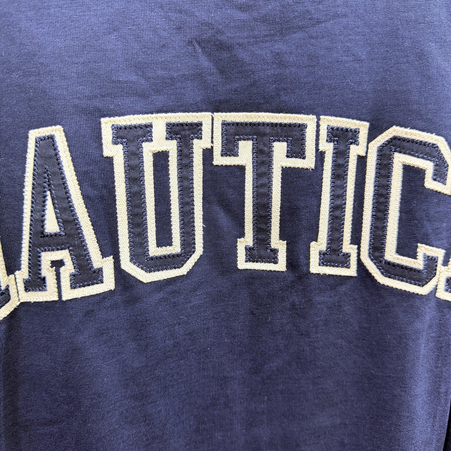 Nautica Mens Japan Arch Pigment Tee Navy 100% Cotton Casual T-Shirt Size XL NEW