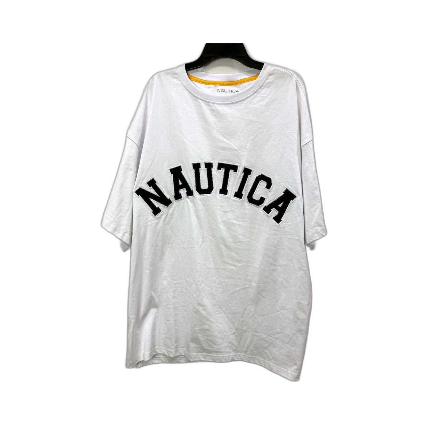 Nautica Mens Pullover Sweatshirt Comfortable Cotton White XL Size NEW