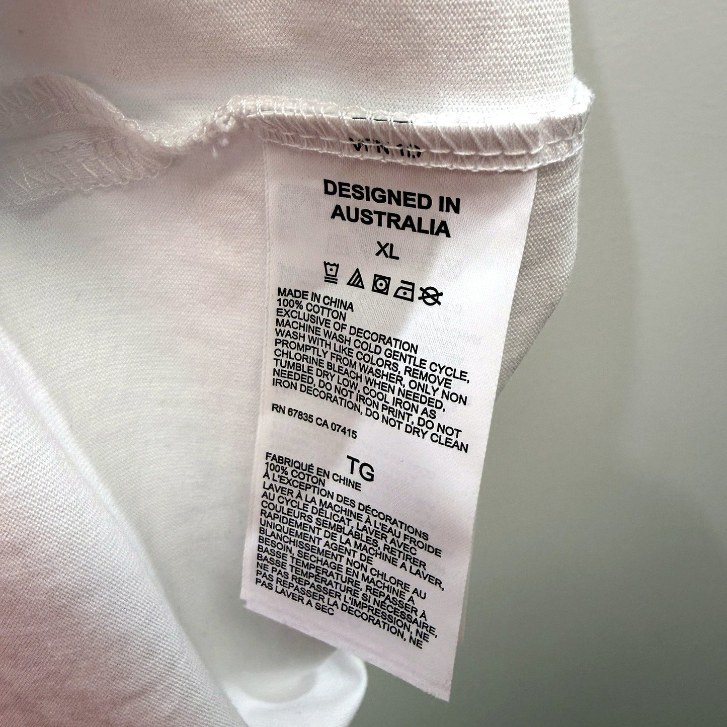 Nautica Mens Pullover Sweatshirt Comfortable Cotton White XL Size NEW