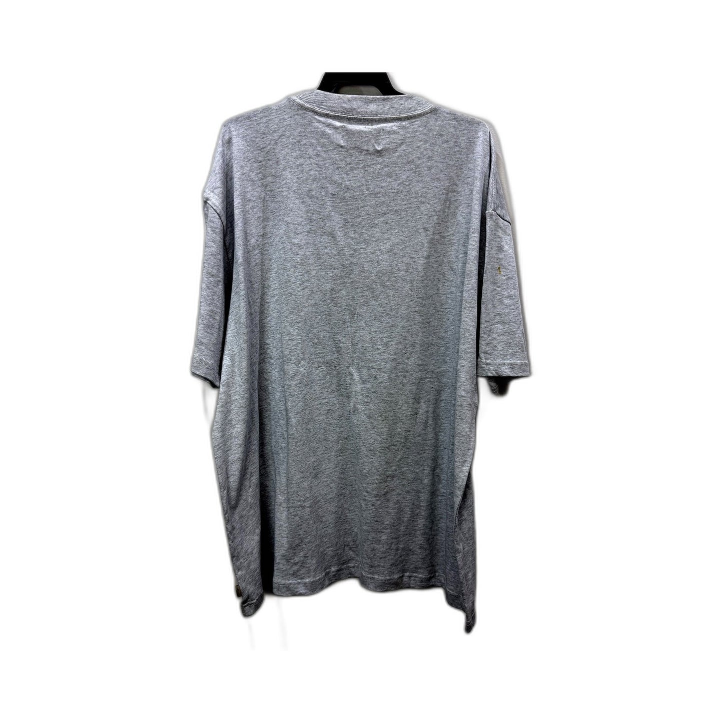 Arvust Mens T-Shirt Gray Pullover Sweatshirt Comfortable Cotton Casual Size NEW