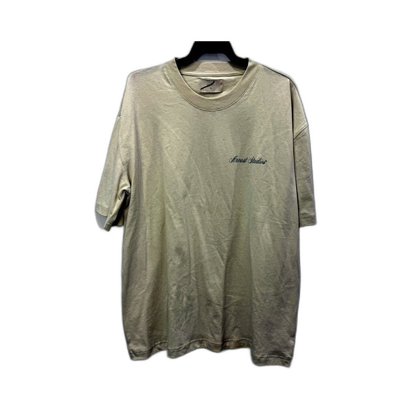 Arvust Mens T-Shirt Vintage Cotton Pullover Sweatshirt with Graphic Print in