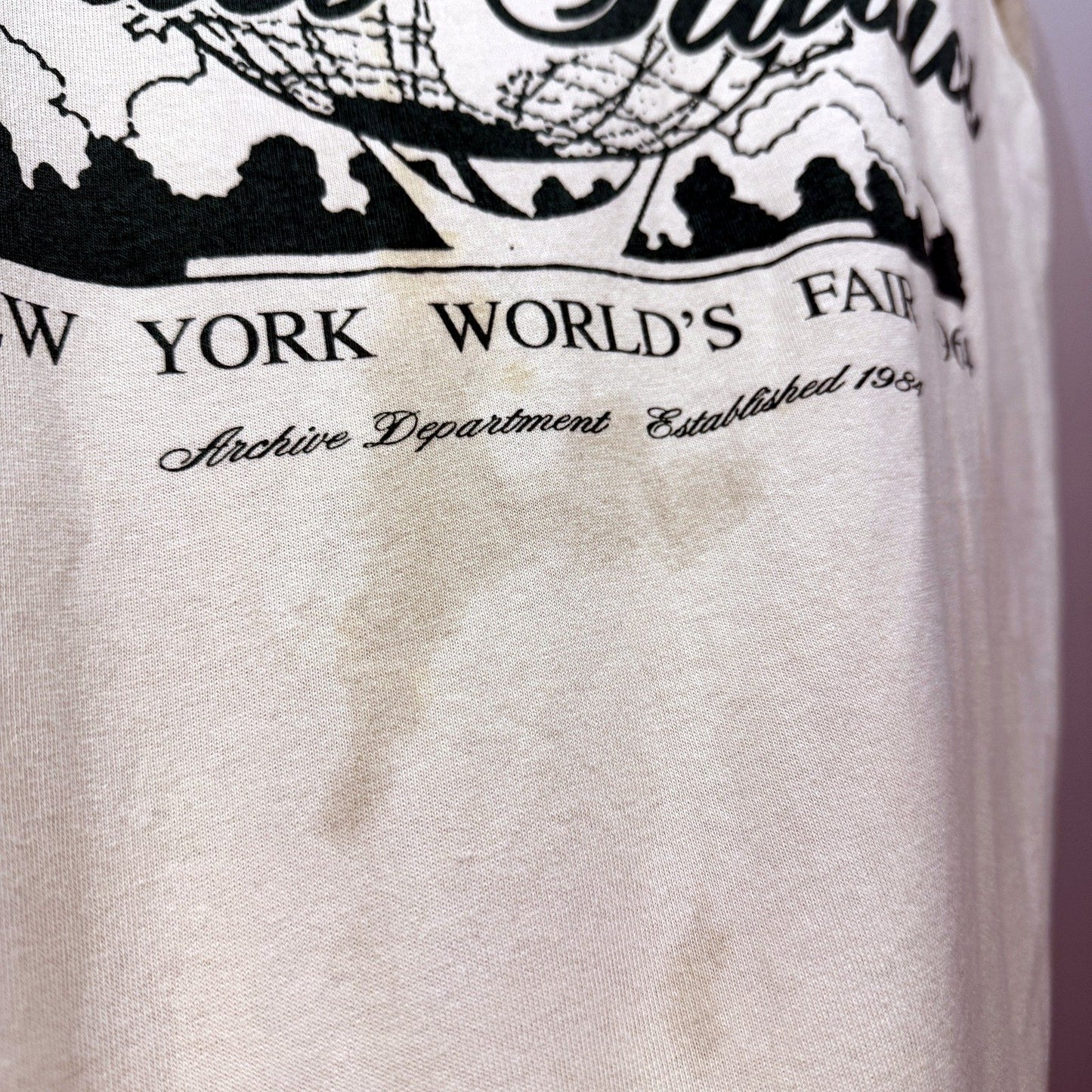 Arvust Mens T-Shirt Vintage Cotton Pullover Sweatshirt with Graphic Print in