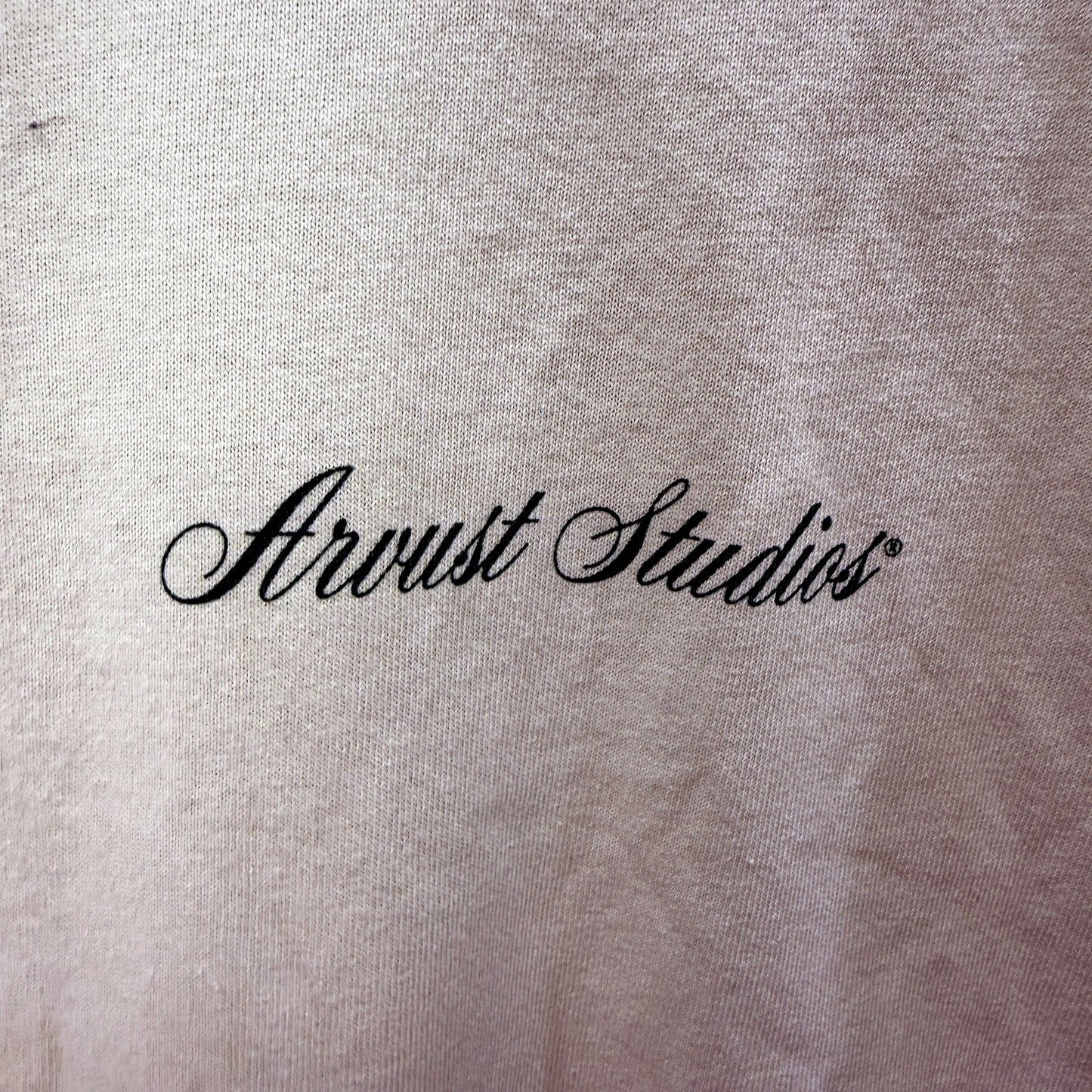 Arvust Mens T-Shirt Vintage Cotton Pullover Sweatshirt with Graphic Print in