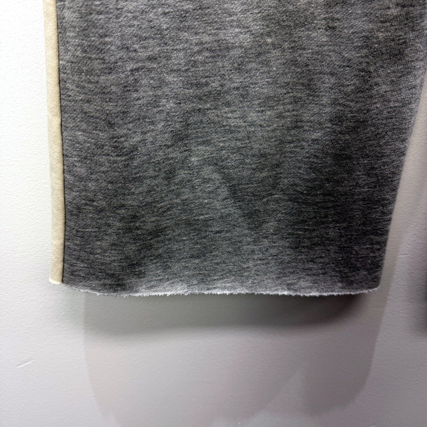 Neon Hart Womens Fleece Flared Joggers Gray Drawstring Pockets Size Small NEW