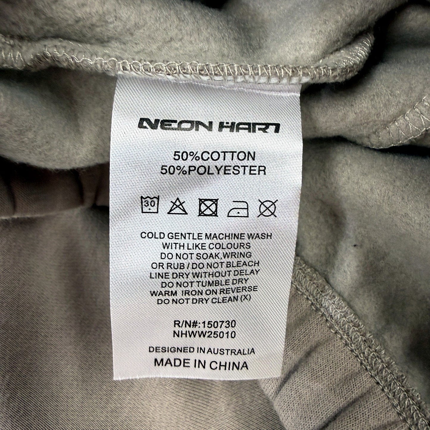 Neon Hart Womens Fleece Studio Sweatpants Taupe Comfortable Casual Size S NEW