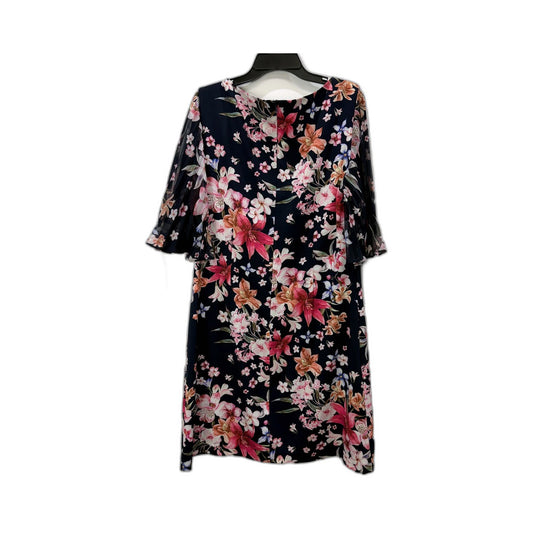 Review Womens Floral Print Bell Sleeve Dress Casual Feminine Multi Color NEW