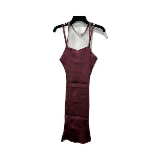 Fashion Nova Womens Berlin Bandage Dress Bodycon Ribbed Spaghetti Strap NEW