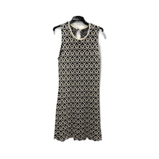 Primark Womens Lace Dress - Sleeveless, Black and Cream, Size L