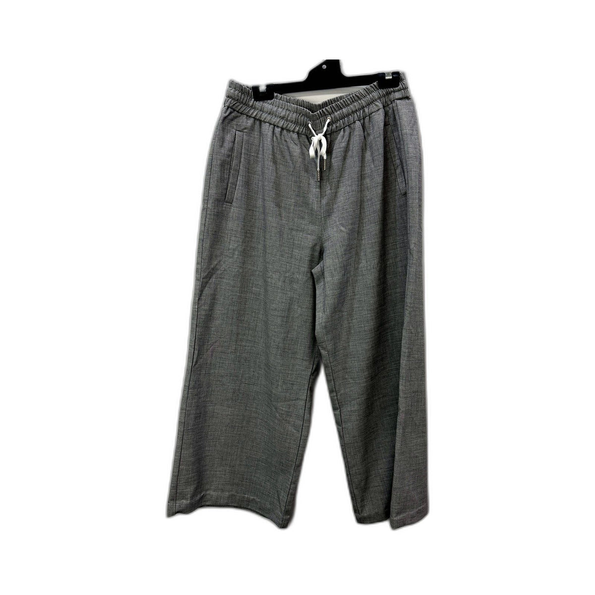 Decjuba Womens Drawstring Pants - Casual Lounge Athletic Gray Size L NEW