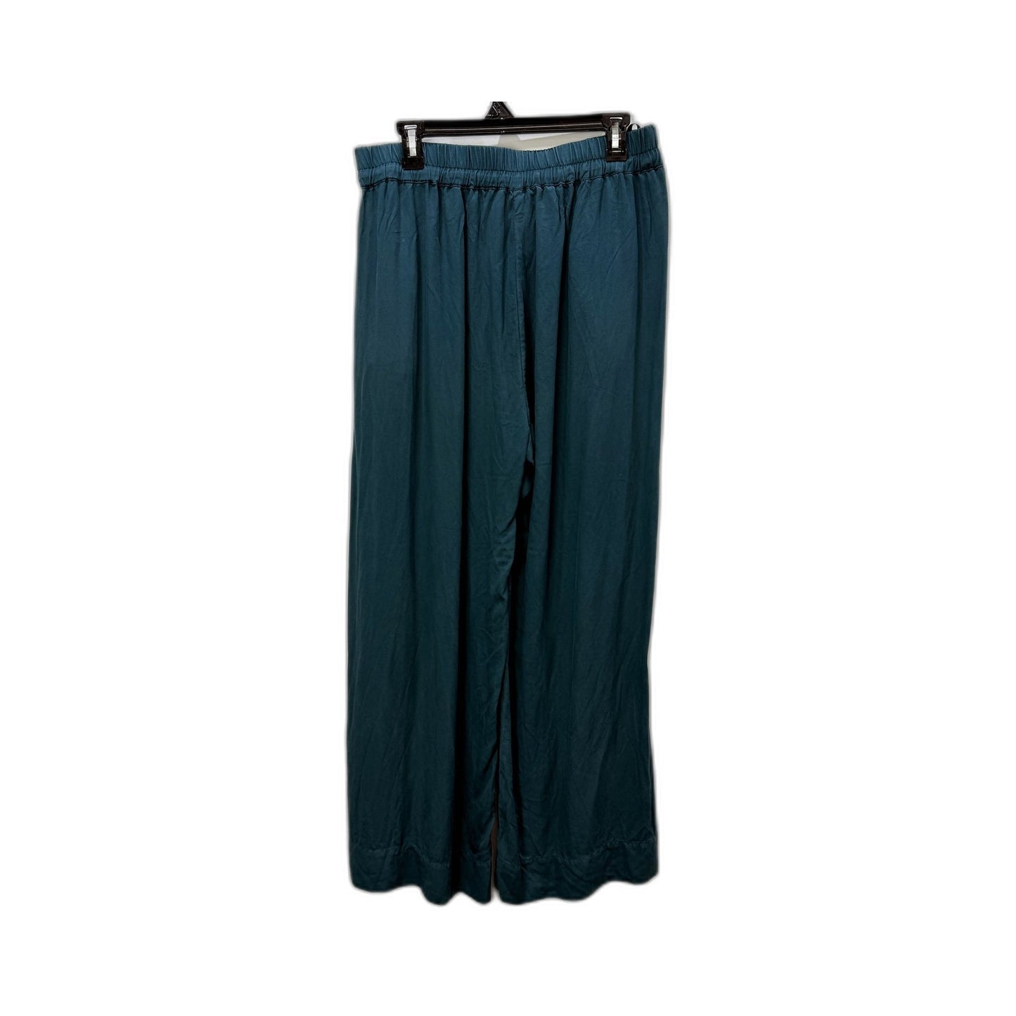 Ginger Smart Womens Drawstring Pants Teal Sustainable Eco-Friendly Size 16