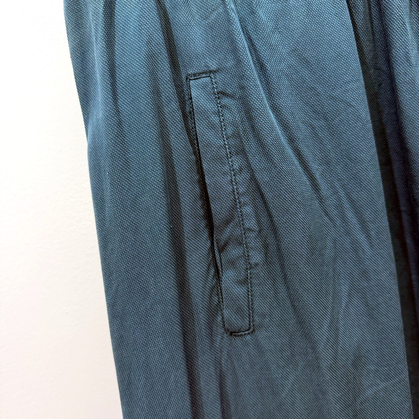 Ginger Smart Womens Drawstring Pants Teal Sustainable Eco-Friendly Size 16