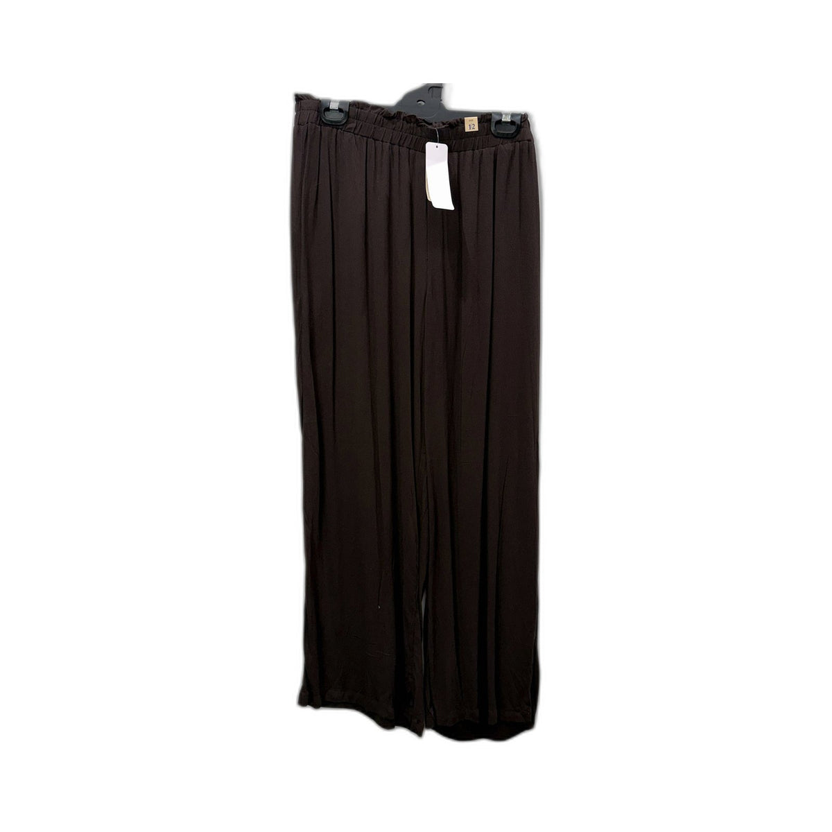 Millers Womens Volume Crinkle Relaxed Fit Pants in Soft Brown Size 12 NEW