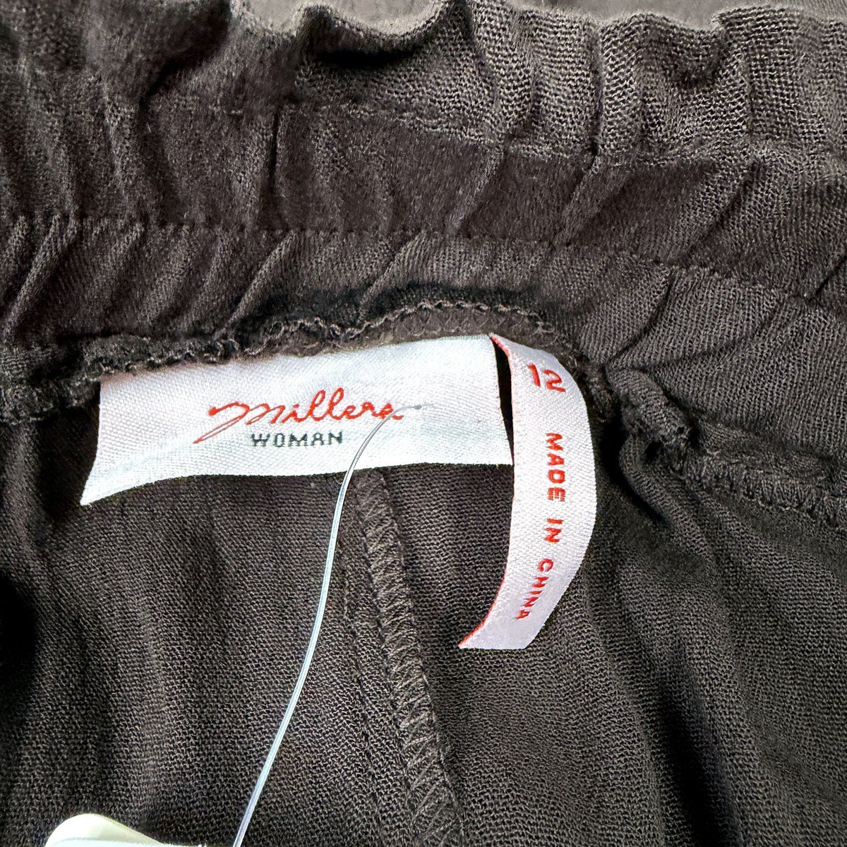Millers Womens Volume Crinkle Relaxed Fit Pants in Soft Brown Size 12 NEW