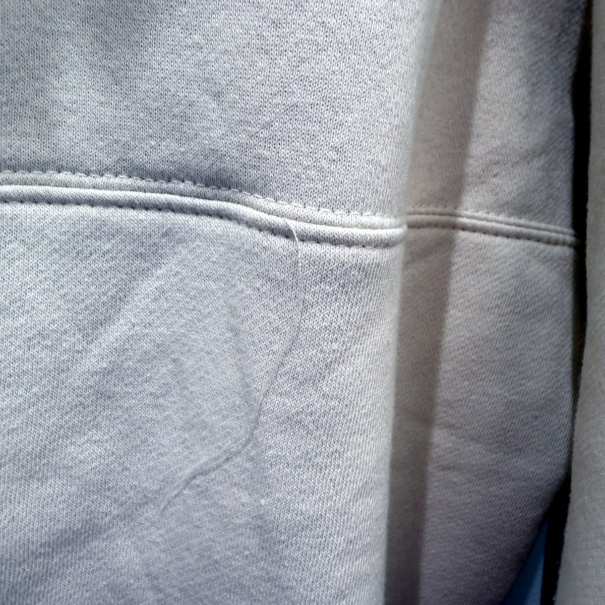 Subtitled Womens Quarter Zip Sweatshirt Beige Casual Comfortable Size XS NEW