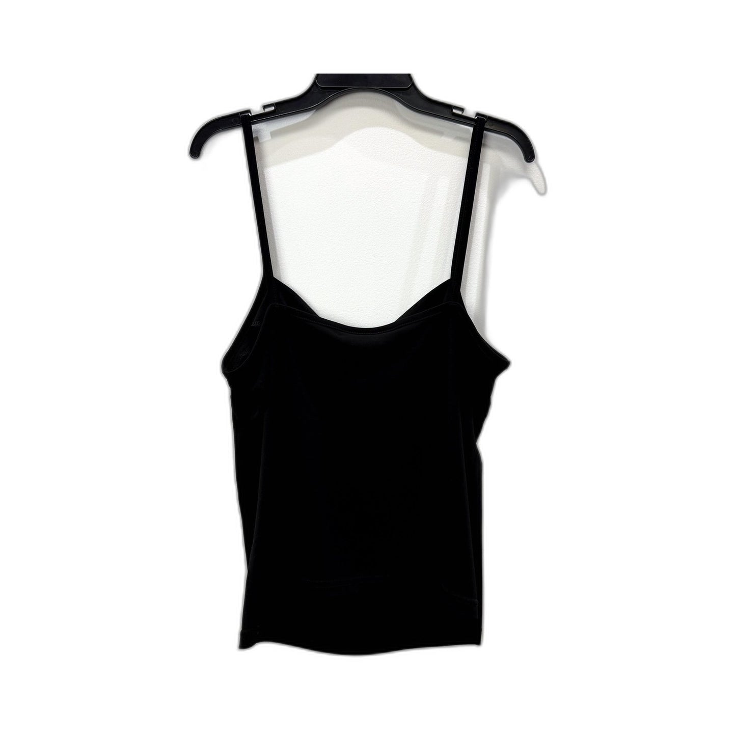 Perri Cutten Womens Sleeveless Pullover Sweatshirt Scoop Neck Black Size M