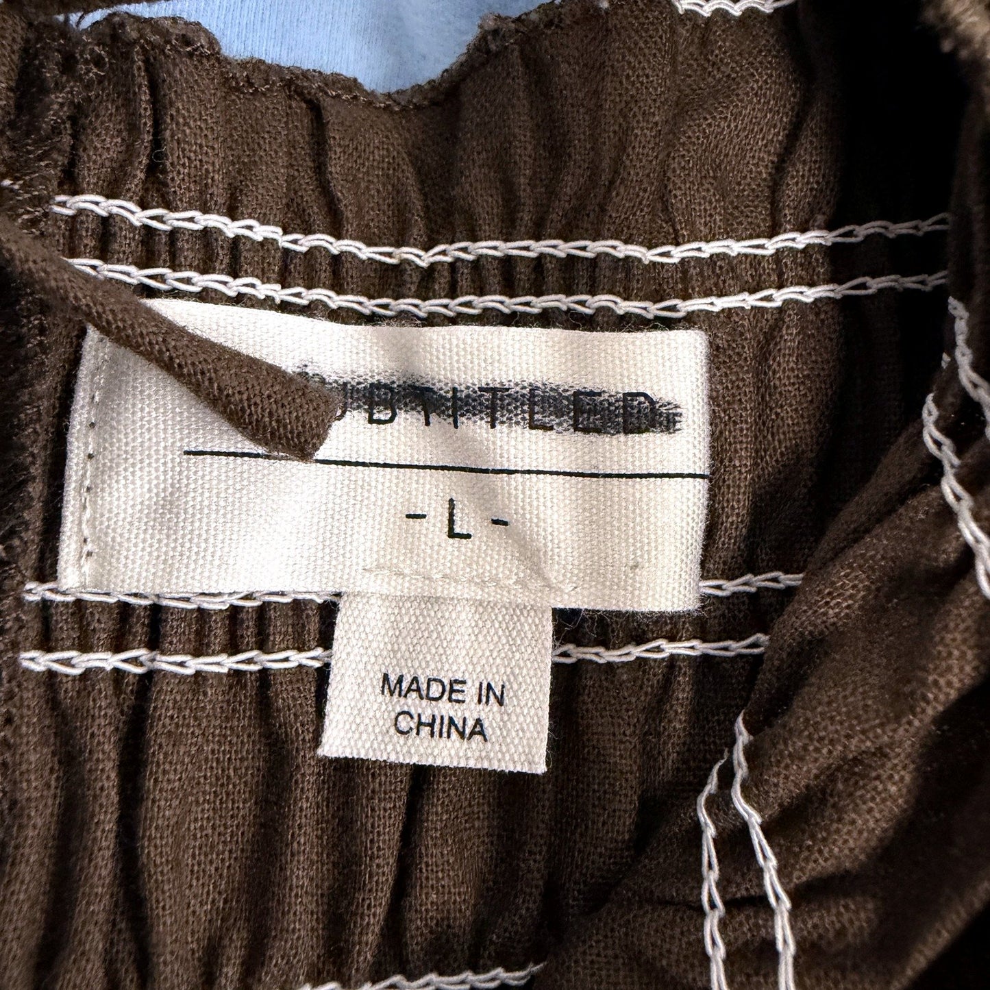 Subtitled Womens Delmore Shirred Mini Dress Ruched Elastic Waist Brown Size NEW