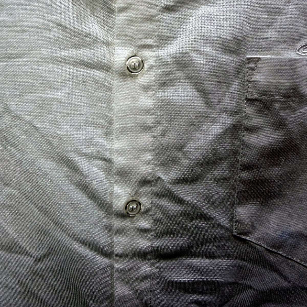 Arvust Mens White Button-Down Casual Dress Shirt in Cotton Size L NEW