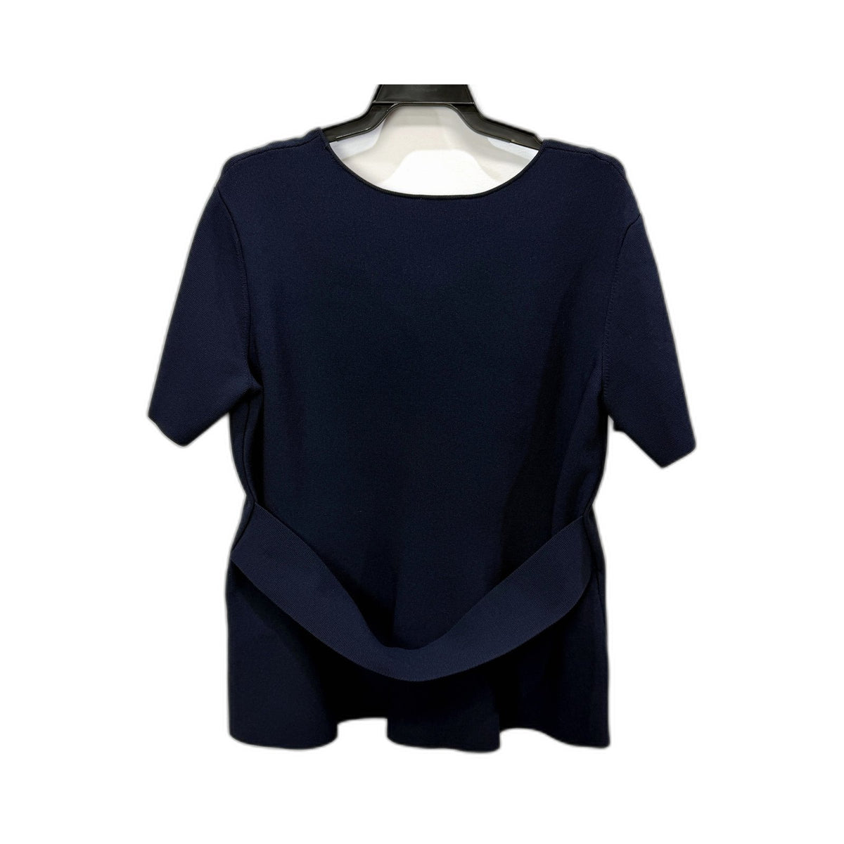 Witchery Womens Navy Pullover Sweatshirt Casual Knit Top Soft Comfortable Size S