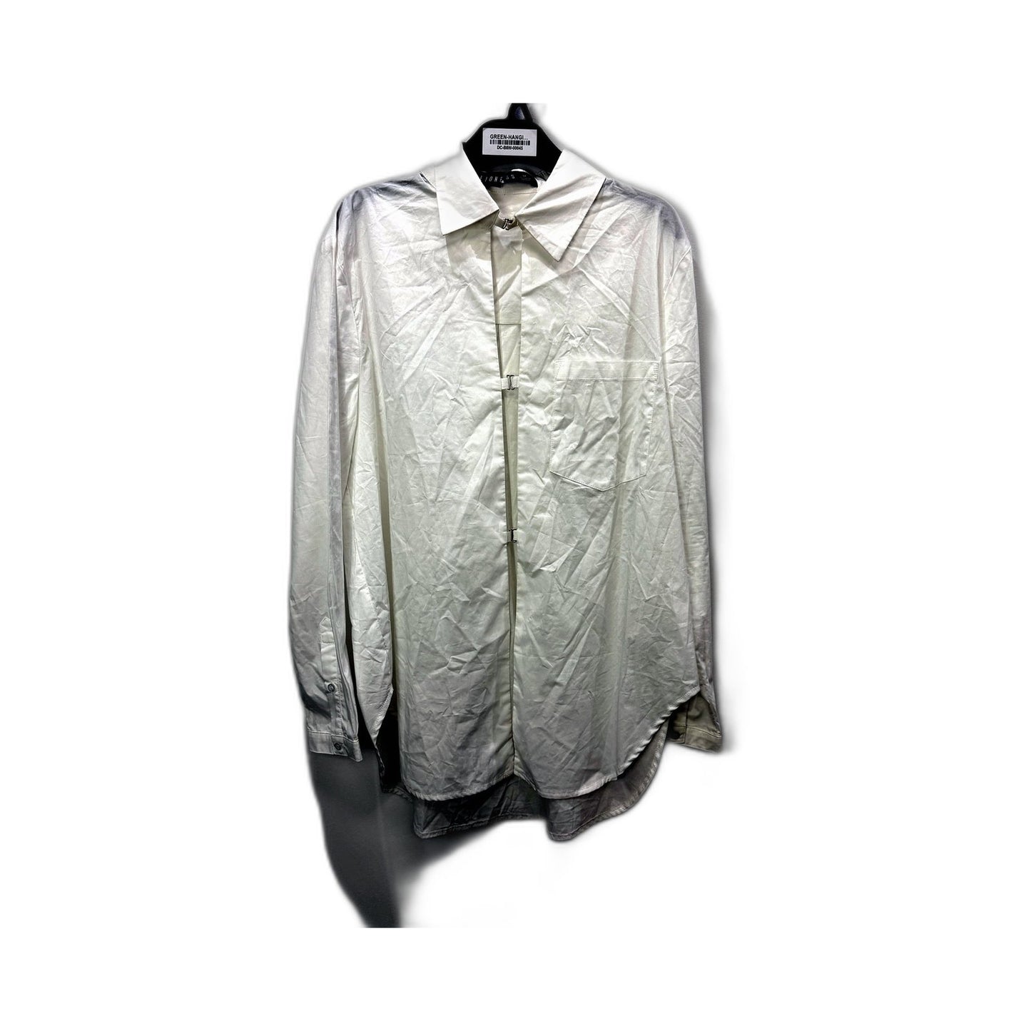 Lioness Womens Hooded Zip-Up Pullover Jacket in White, Size M NEW