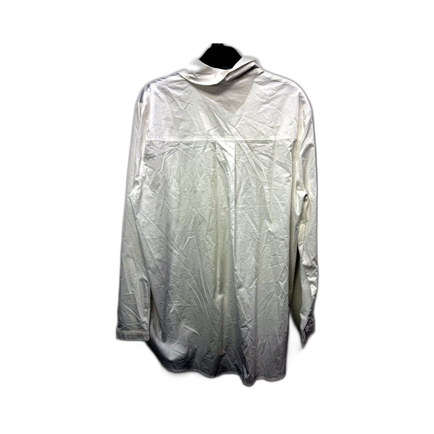 Lioness Womens Hooded Zip-Up Pullover Jacket in White, Size M NEW