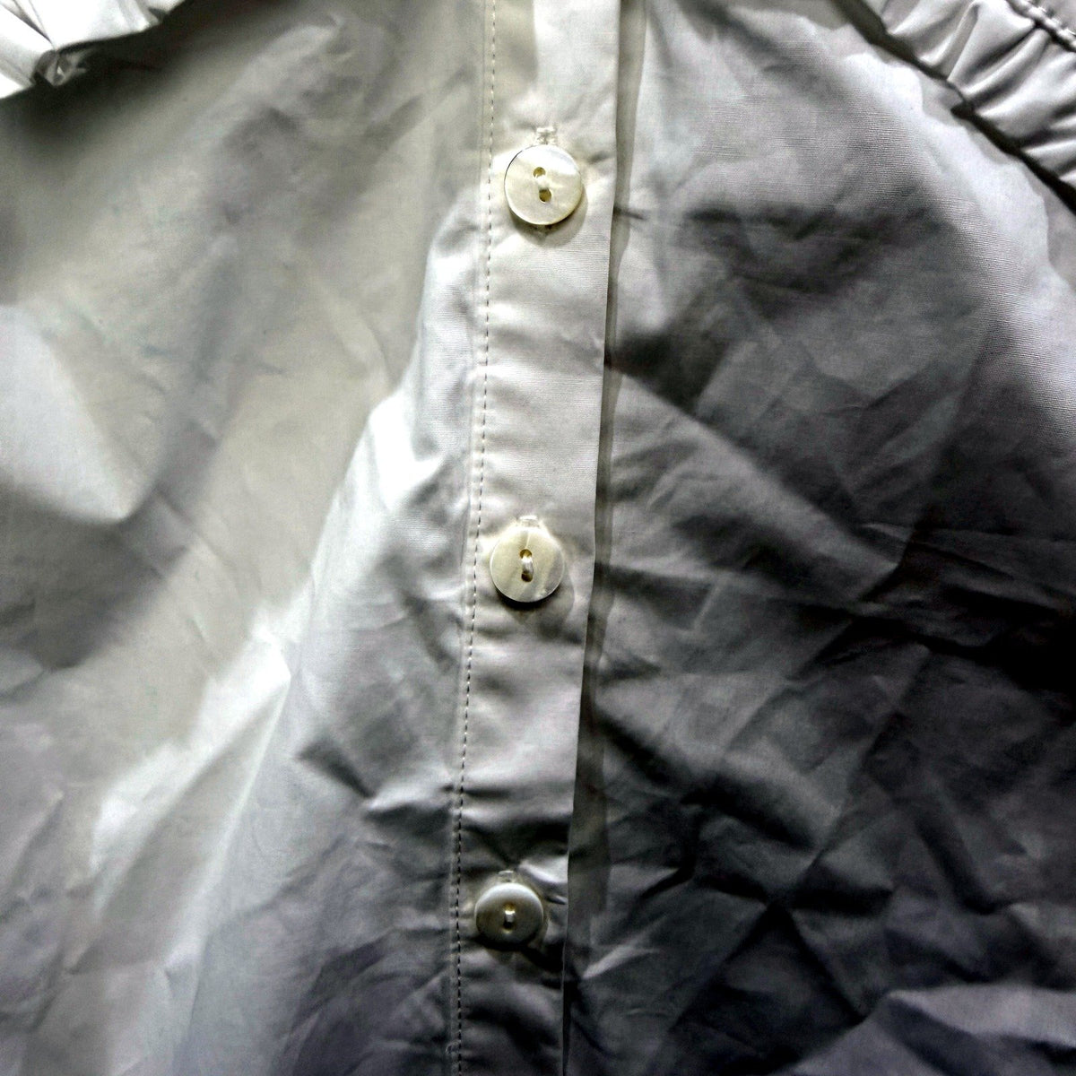 Subtitled Womens Cropped Wide Collar White Cotton Blouse, Size S NEW