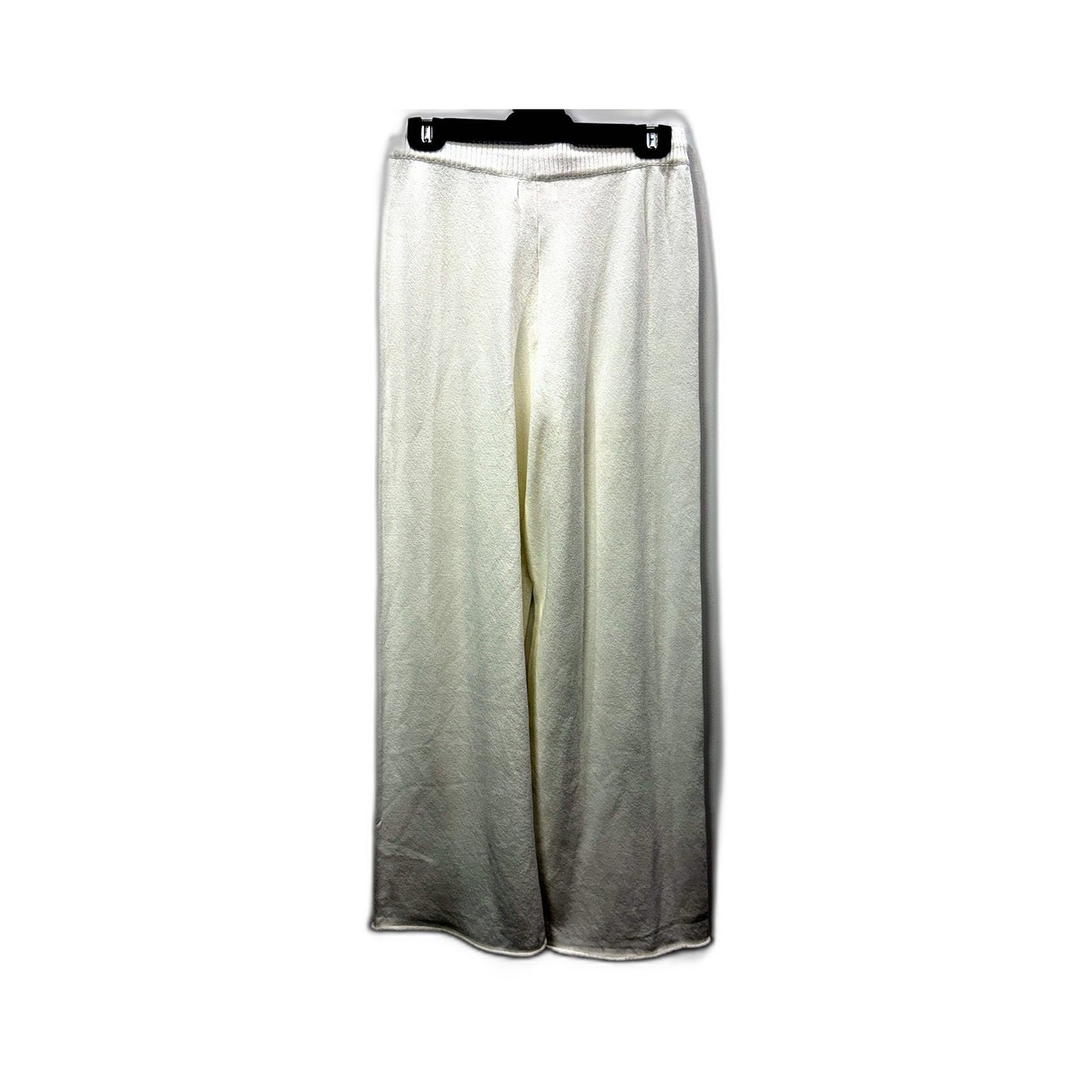 Subtitled Womens Casual Sweatpants Lounge Pants Acrylic Nylon White Size XL