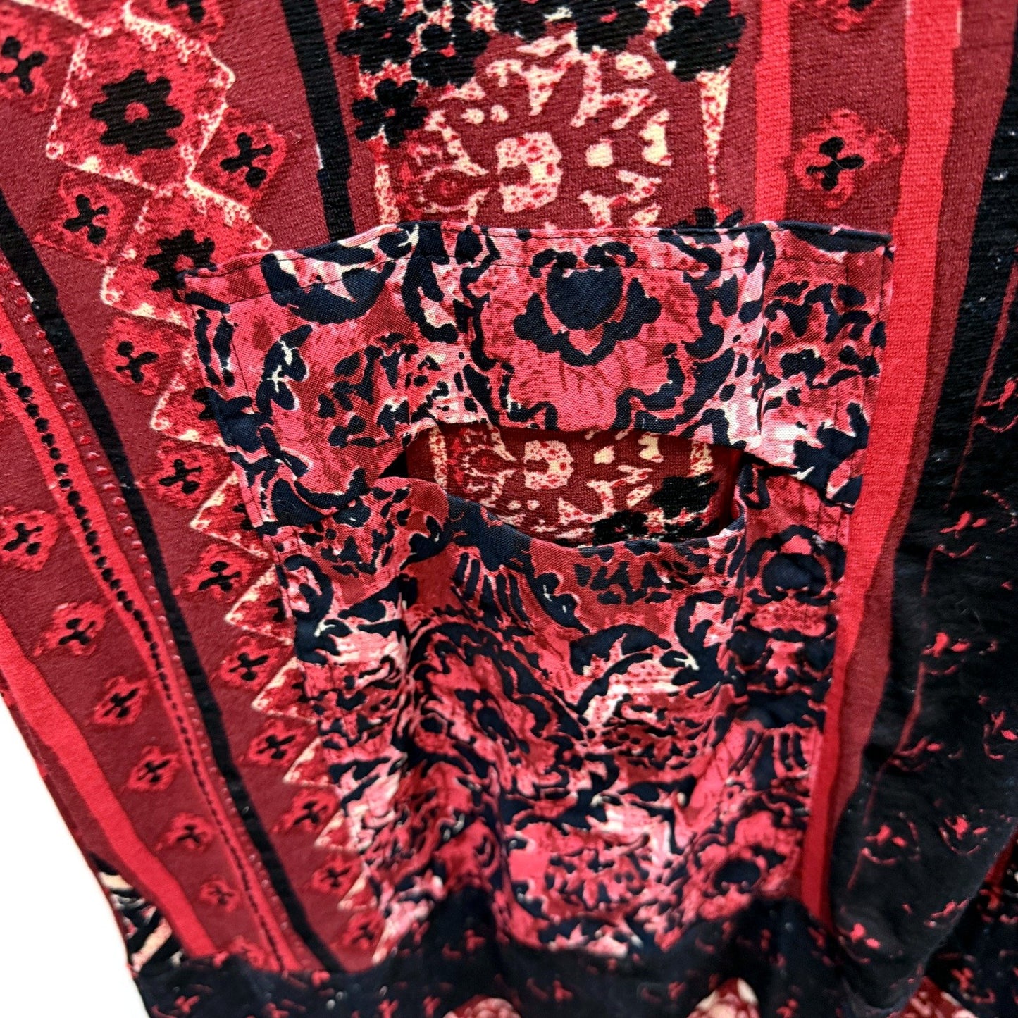 Orientique Womens Floral Tunic Dress Casual Lightweight Multi Color Size 14 NEW