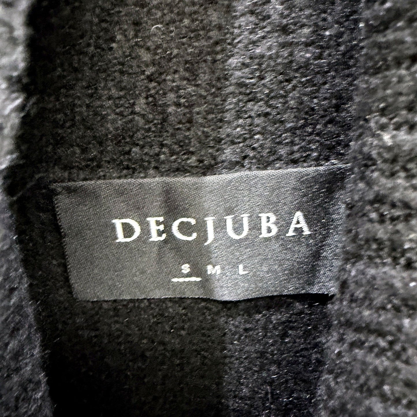 Decjuba Womens Turtleneck Pullover Sweater Dress in Black, Size S
