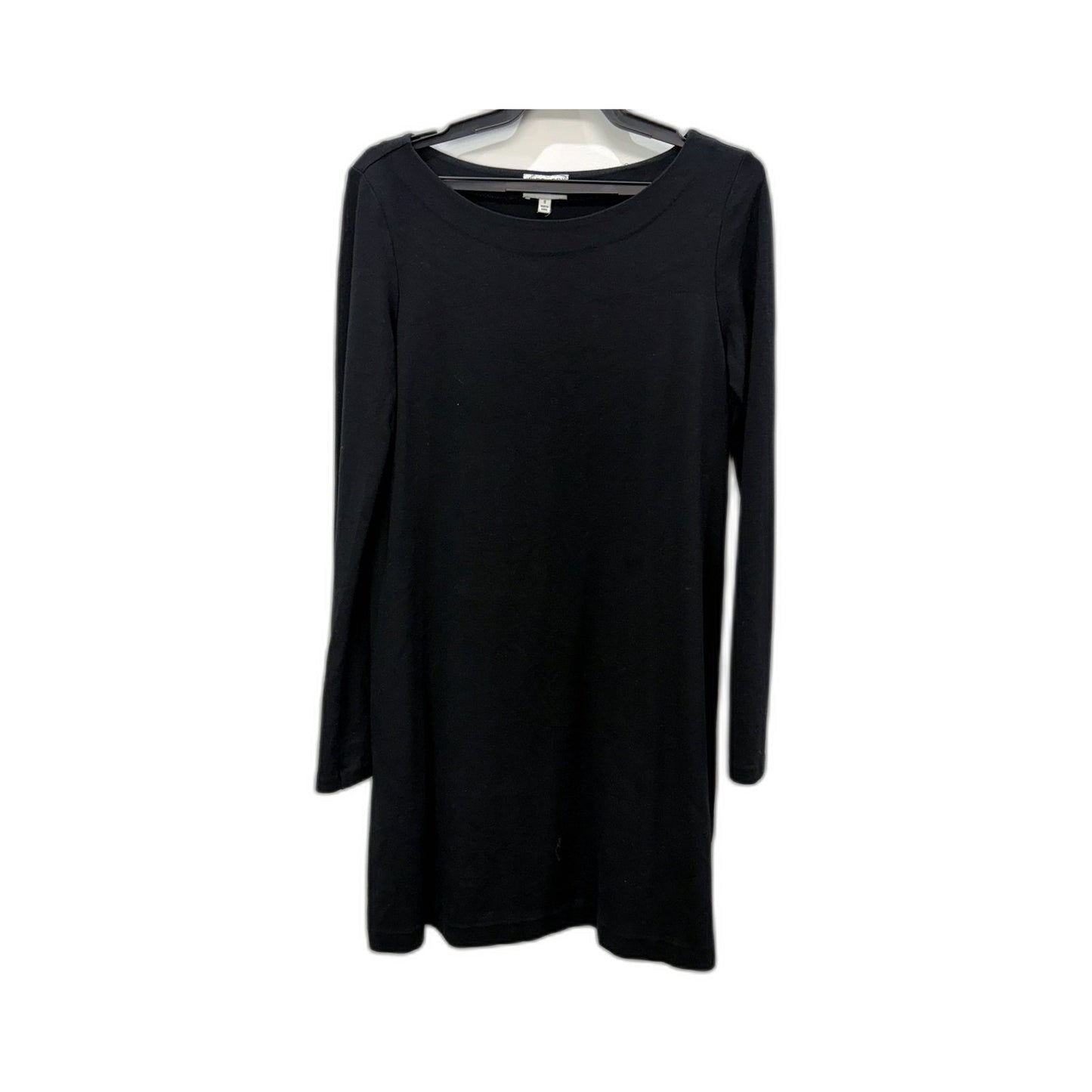 Witchery Womens Pullover Dress Black Casual Long Sleeve Viscose Elastane Size 8