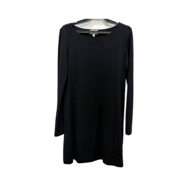 Witchery Womens Pullover Dress Black Casual Long Sleeve Viscose Elastane Size 8