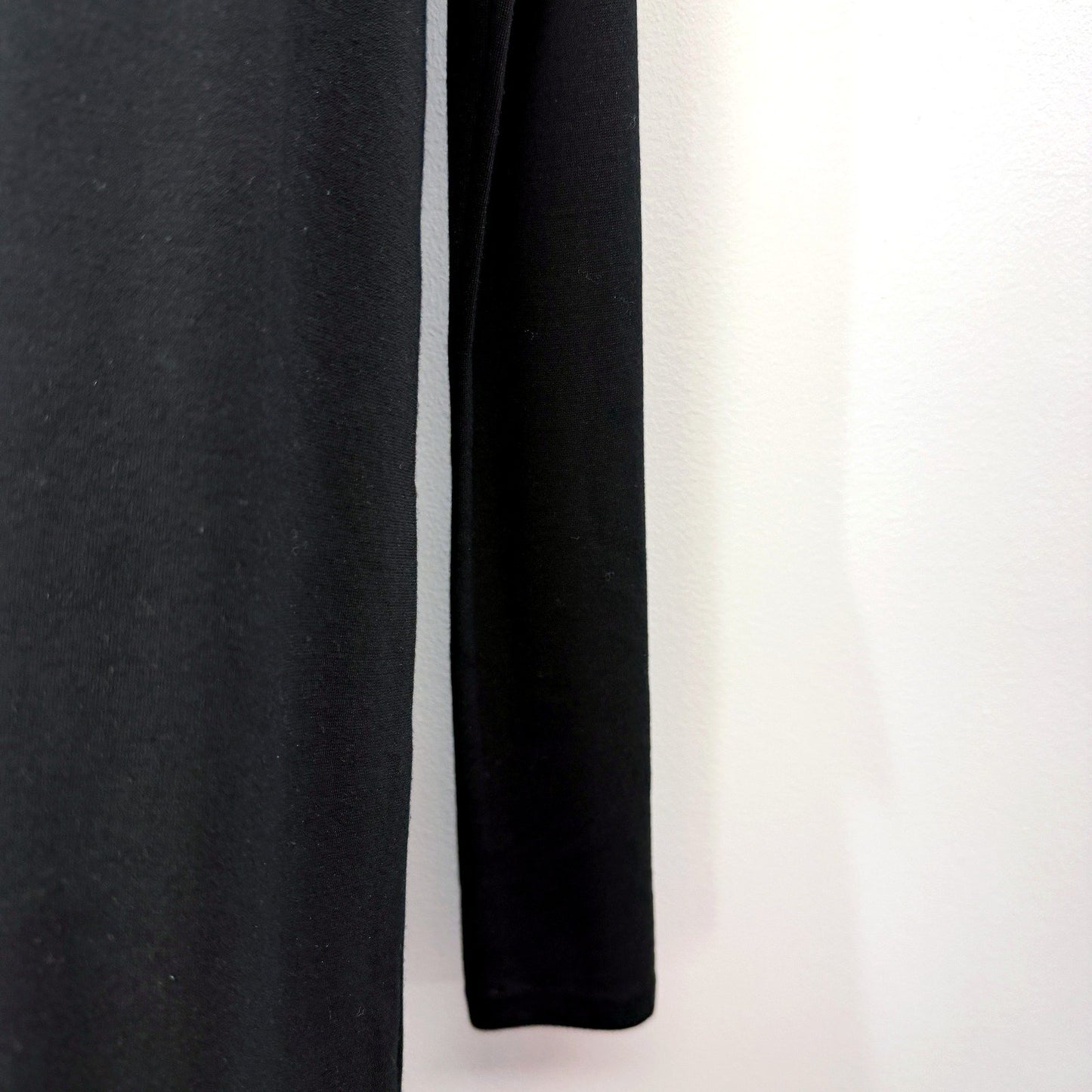 Witchery Womens Pullover Dress Black Casual Long Sleeve Viscose Elastane Size 8
