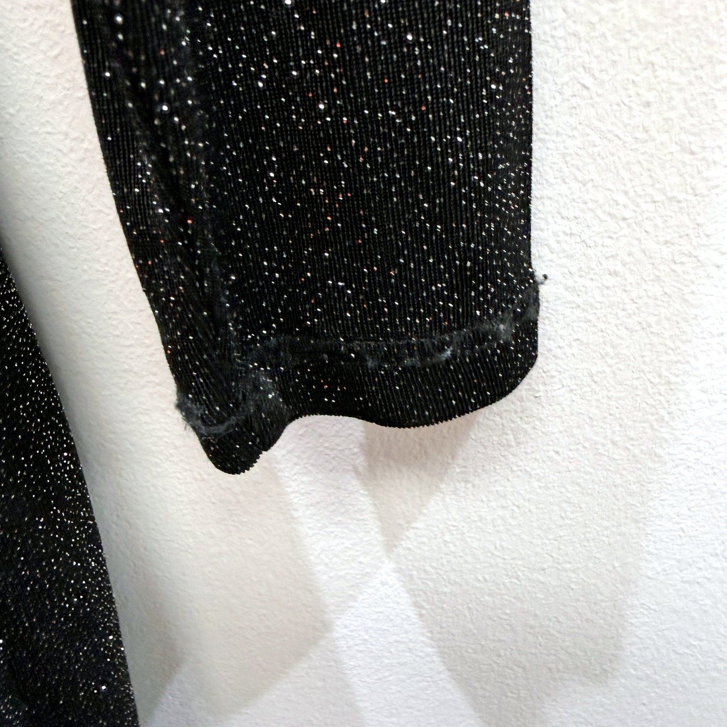 Forever New Womens Sparkly Black Cocktail Dress, Size 8