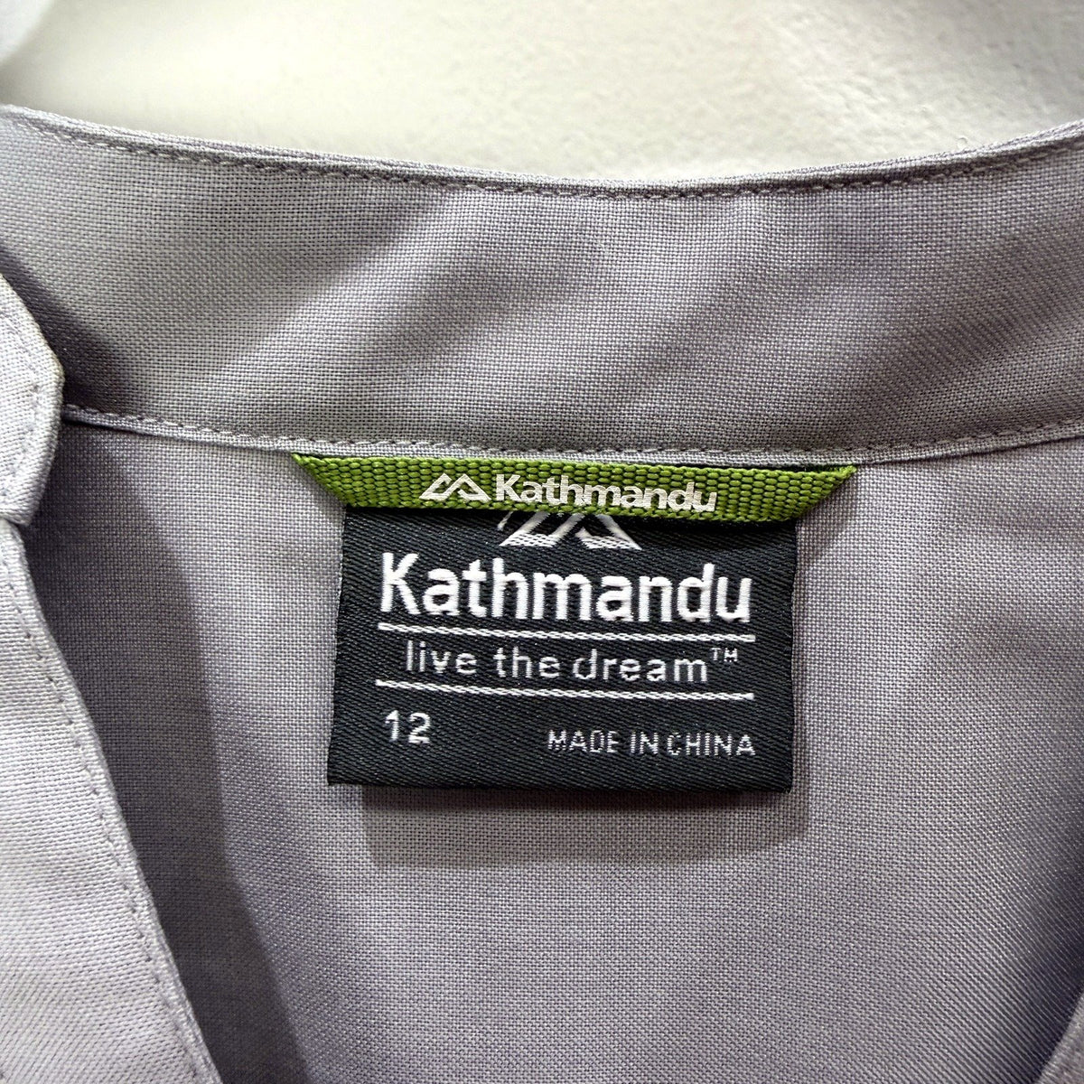 Kathmandu Womens Merino Wool Pullover Shirt GraSize 12