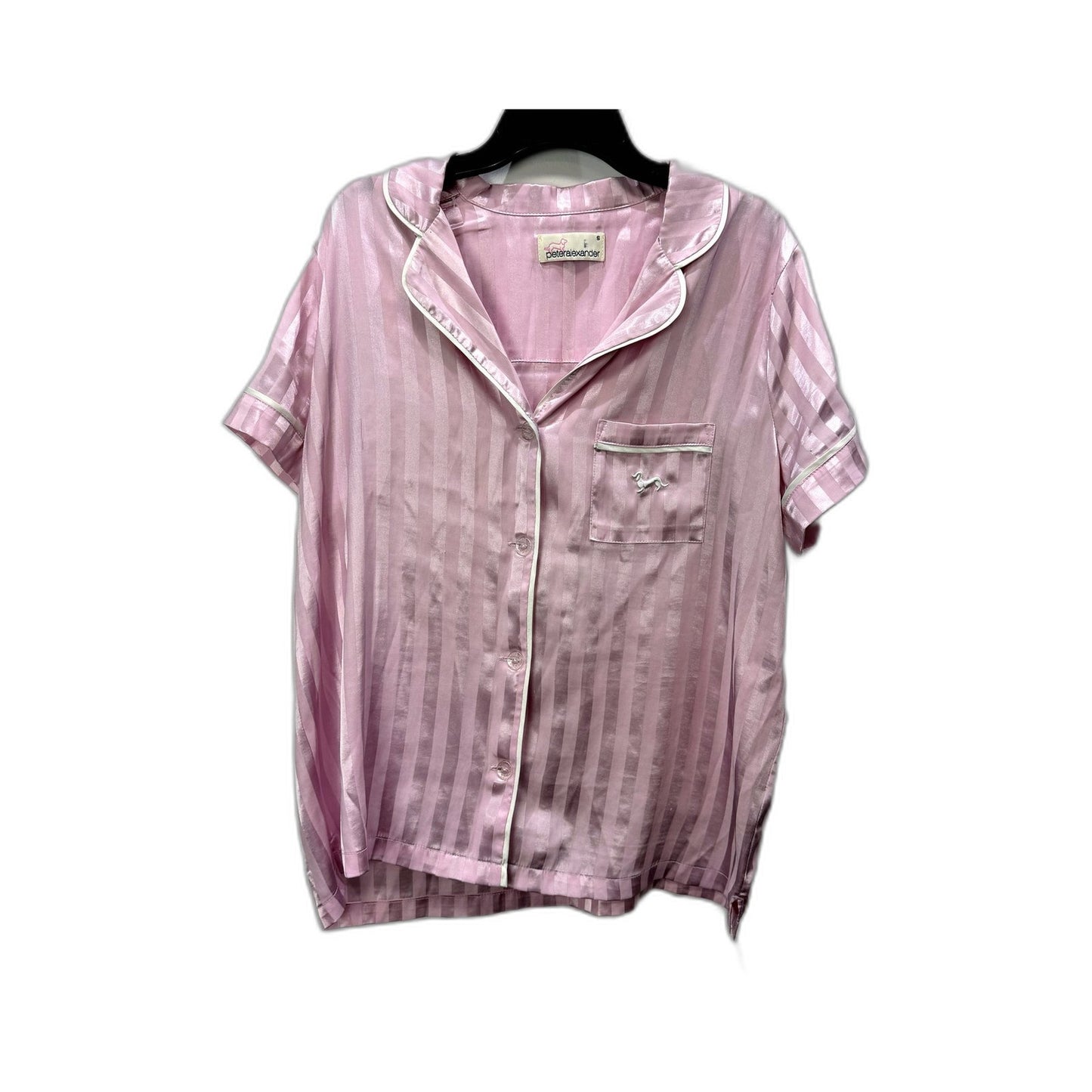 Peter Alexander Womens Light Pink Pajama Set Sleepwear Loungewear Size S