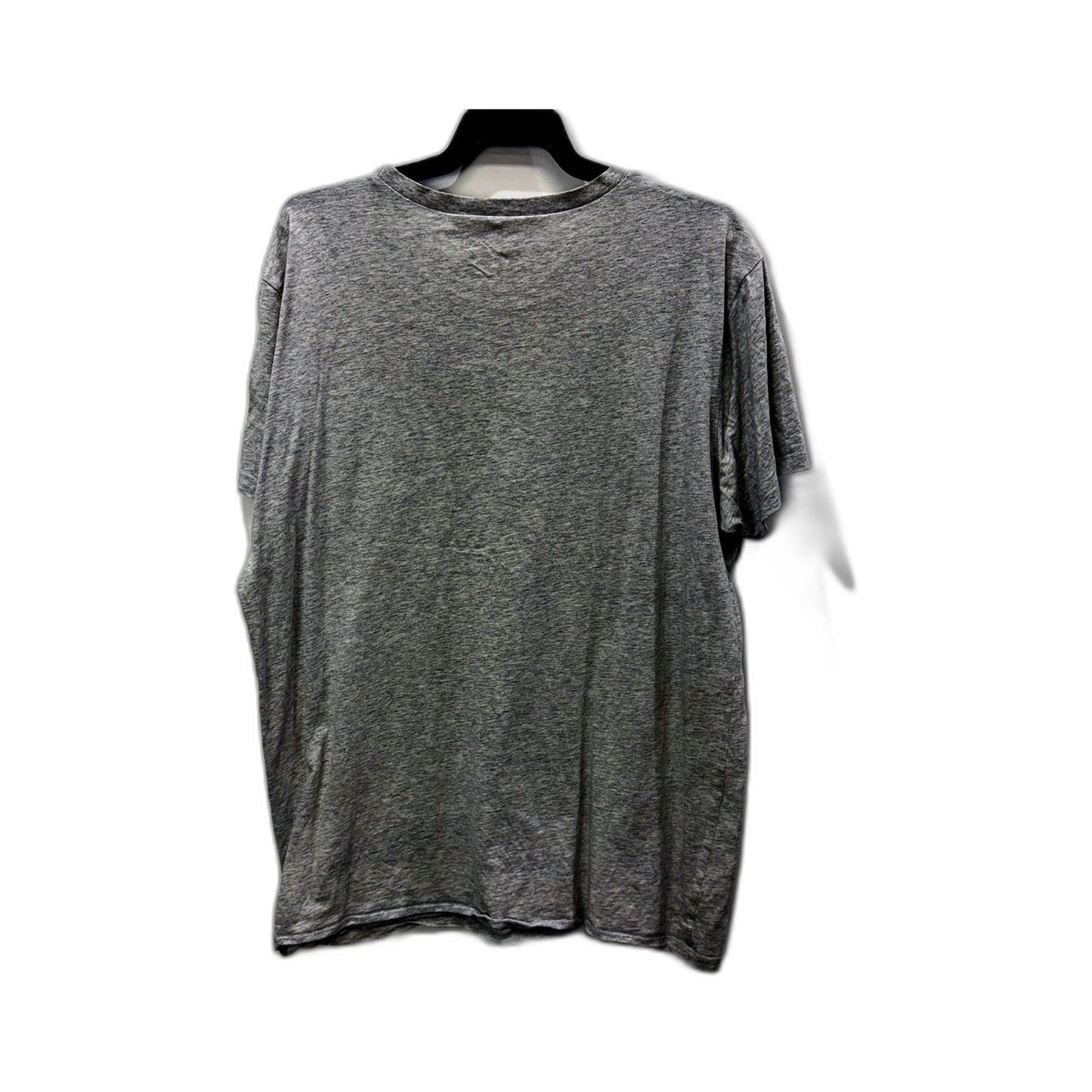 Peter Alexander Mens Gray Pullover Sleep Shirt Comfortable Cotton Size L