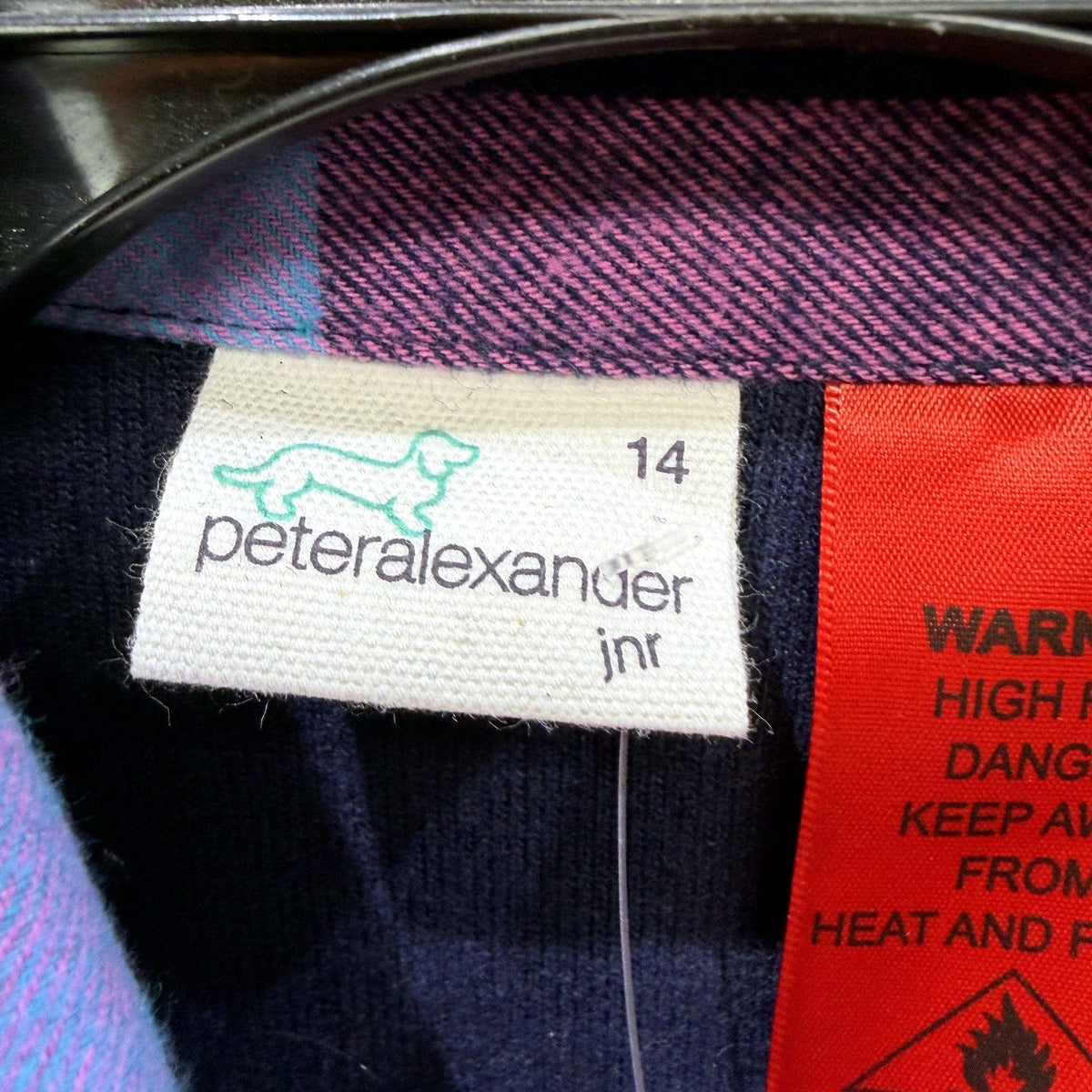 Peter Alexander Girls Multi Color Plaid Nightgown Comfortable Sleepwear NEW