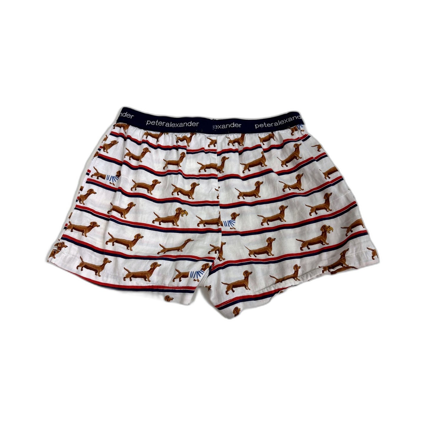 Peter Alexander Mens 100% Cotton Boxer Shorts in Multi Color & - XS