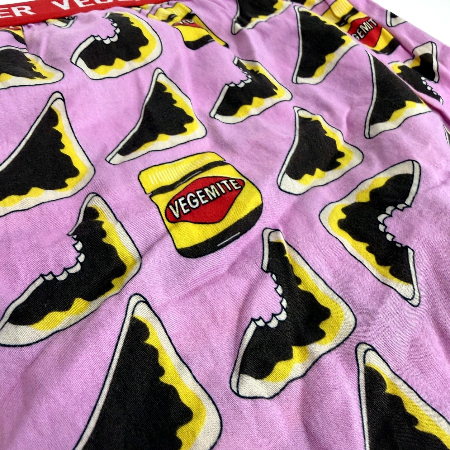 Peter Alexander Womens Vegemite Print Cotton Boxer Shorts Multi Color Size 1+
