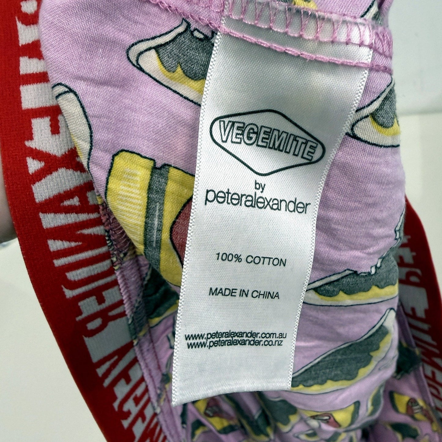 Peter Alexander Womens Vegemite Print Cotton Boxer Shorts Multi Color Size 1+