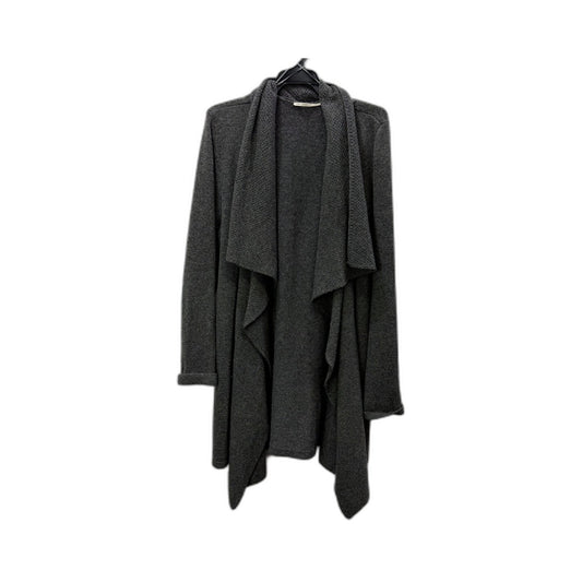 Jane Lamerton Womens Gray Cashmere Wool Cardigan Sweater Size L