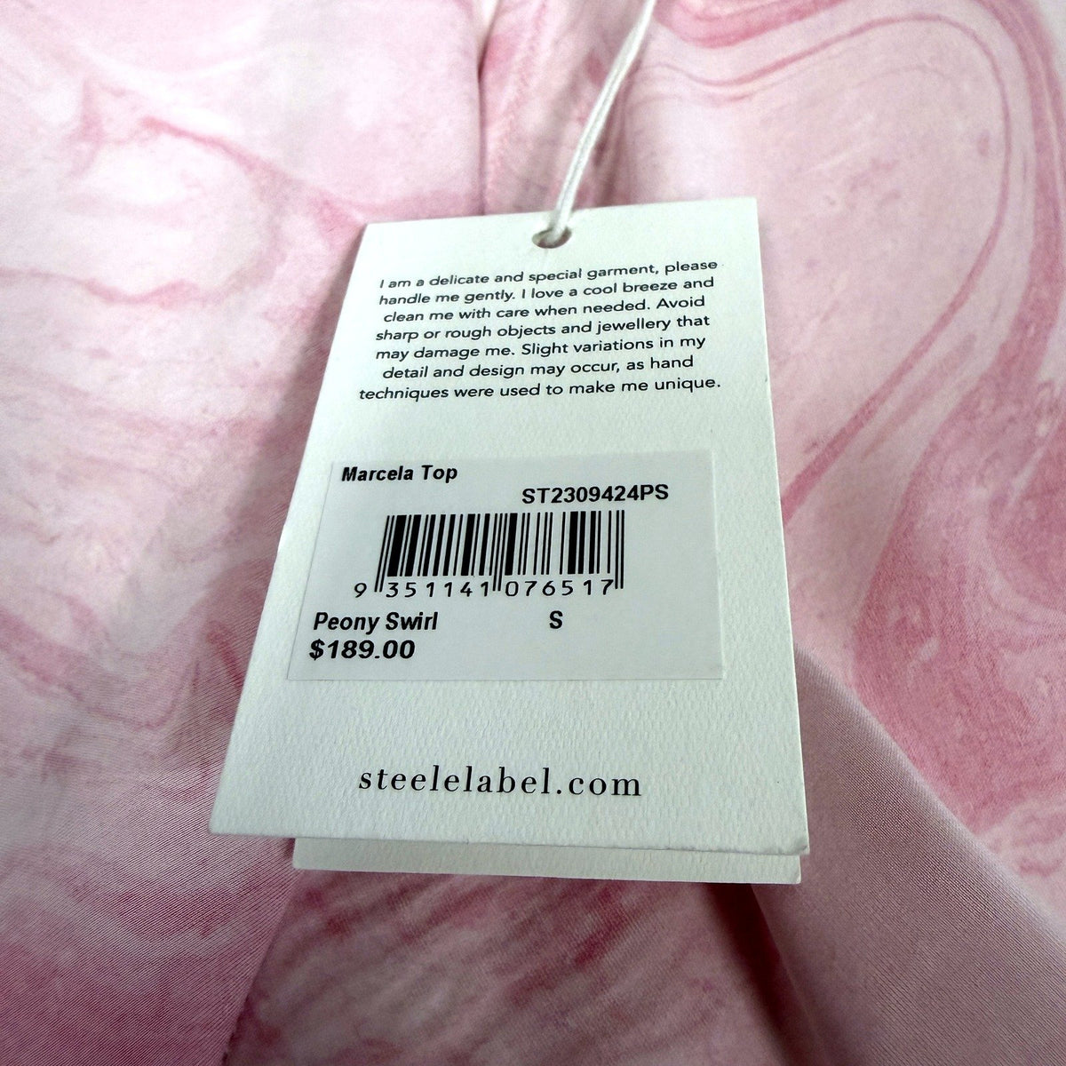 Steele Womens Peony Swirl Silk Shoulder Scarf Floral Multi Color Sz S NEW