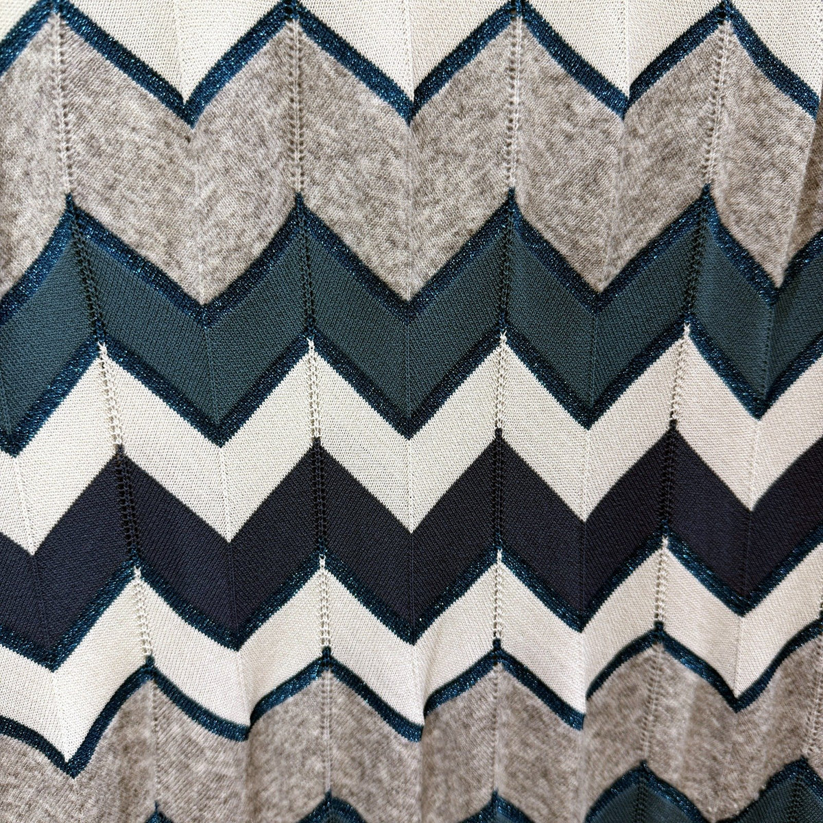Marcs Womens Chevron Striped Pullover Knit Sweater Dress Multi Color Size M NEW