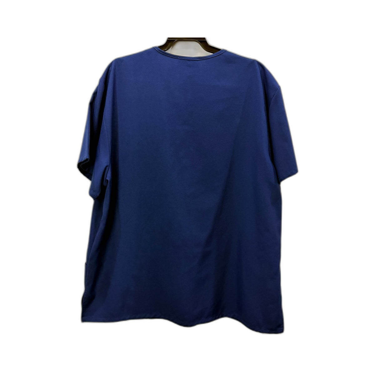 Fellahamilton Unisex 'V' Neck Drawstring Scrubs Navy Blue Cotton Blend Size NEW