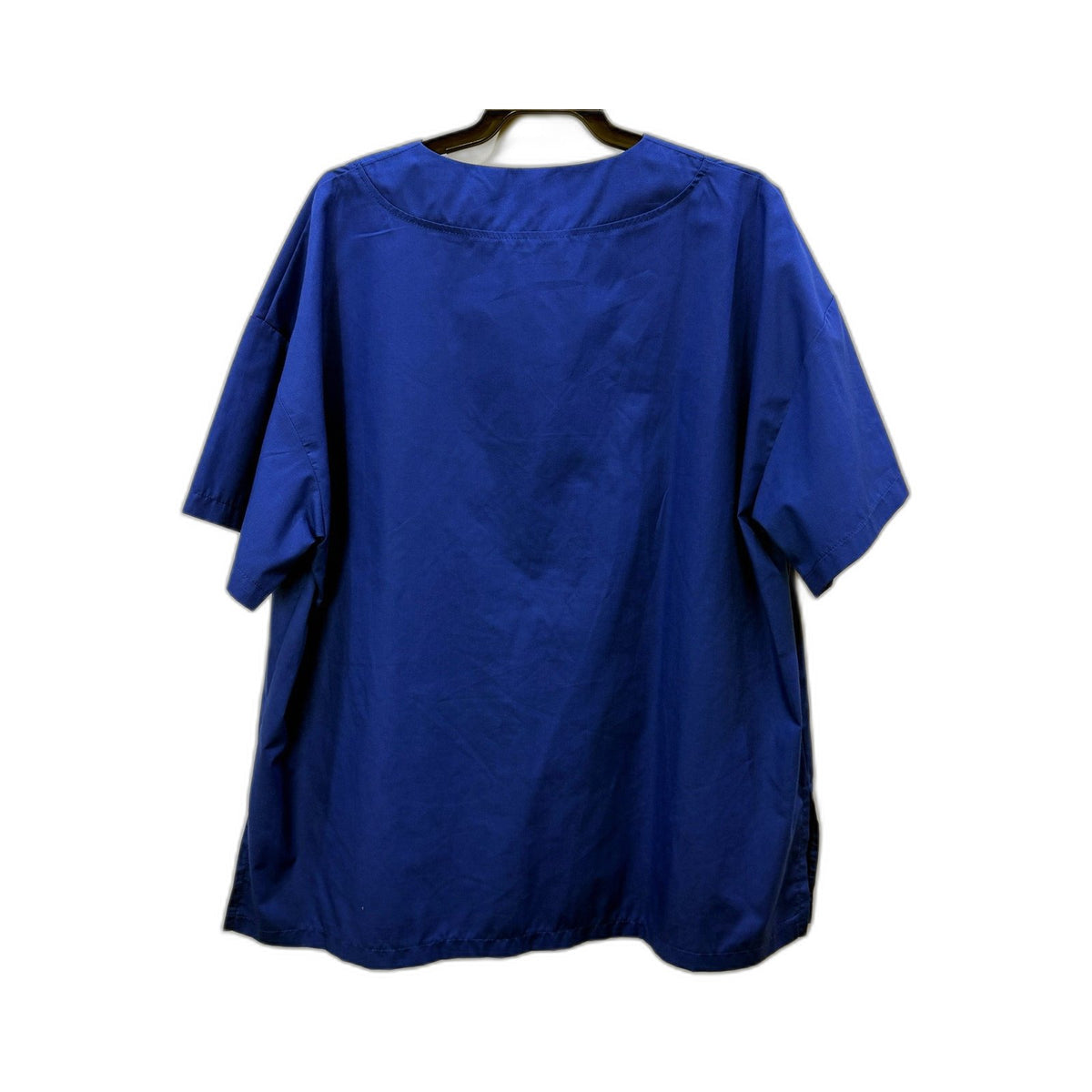 Fellahamilton Unisex Vital 'V' Neck Drawstring Scrubs Petrol Blue Size XL NEW
