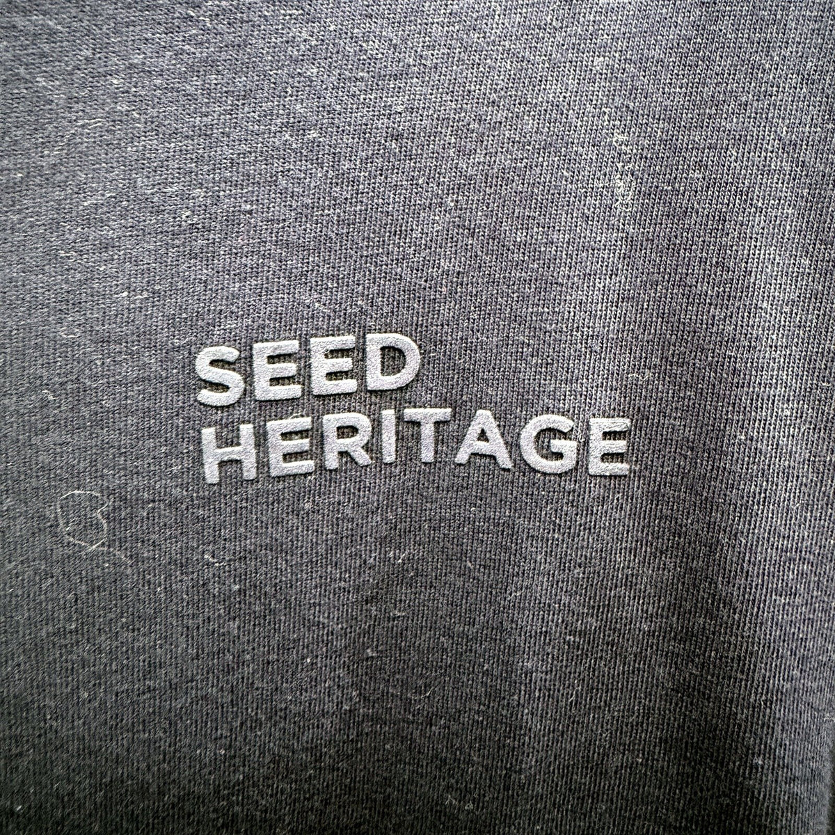 Seed Heritage Mens Pullover Sweatshirt Crewneck Cotton Midnight Sky Size XL NEW