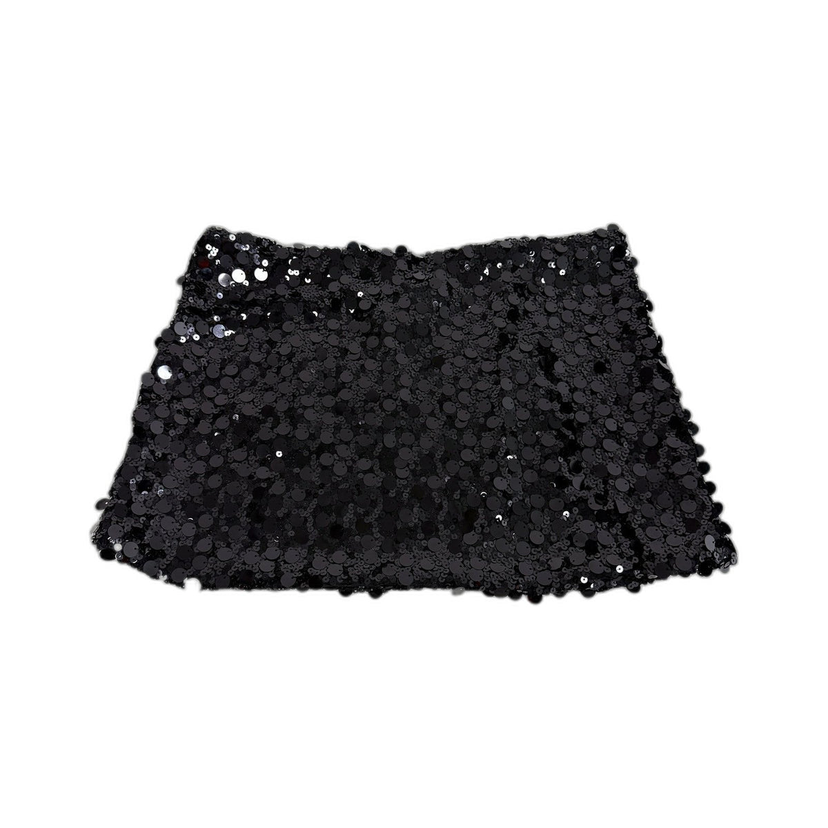 Sequin Mini Skirt Womens in Black by Alice the eve. Size L NEW