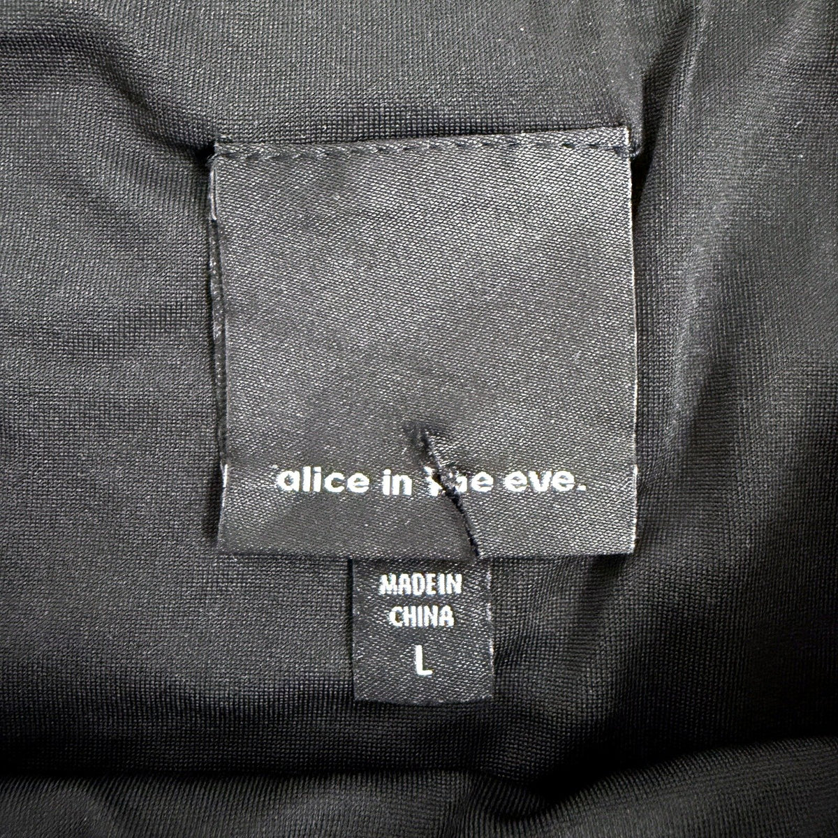 Sequin Mini Skirt Womens in Black by Alice the eve. Size L NEW