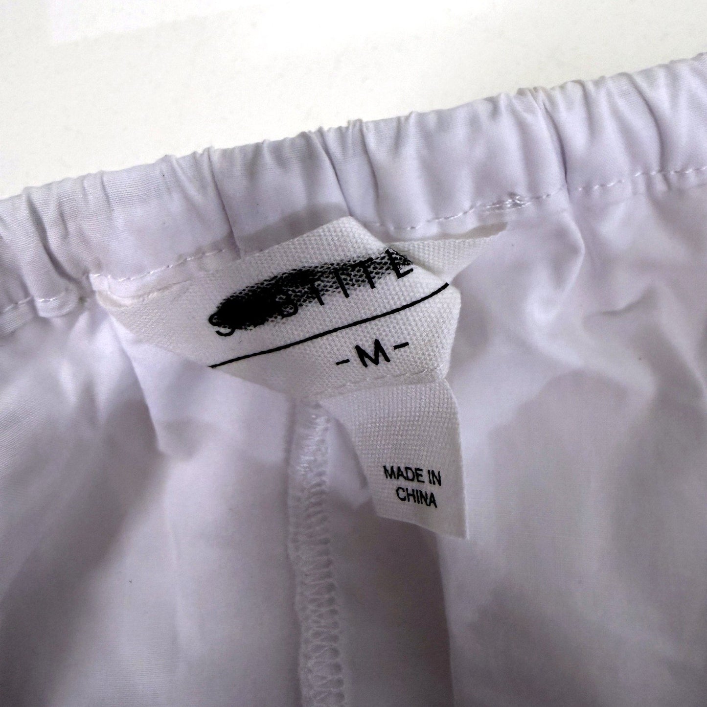 Subtitled Womens Ruffled Lace Mini Skirt White Casual Feminine Style Size M NEW